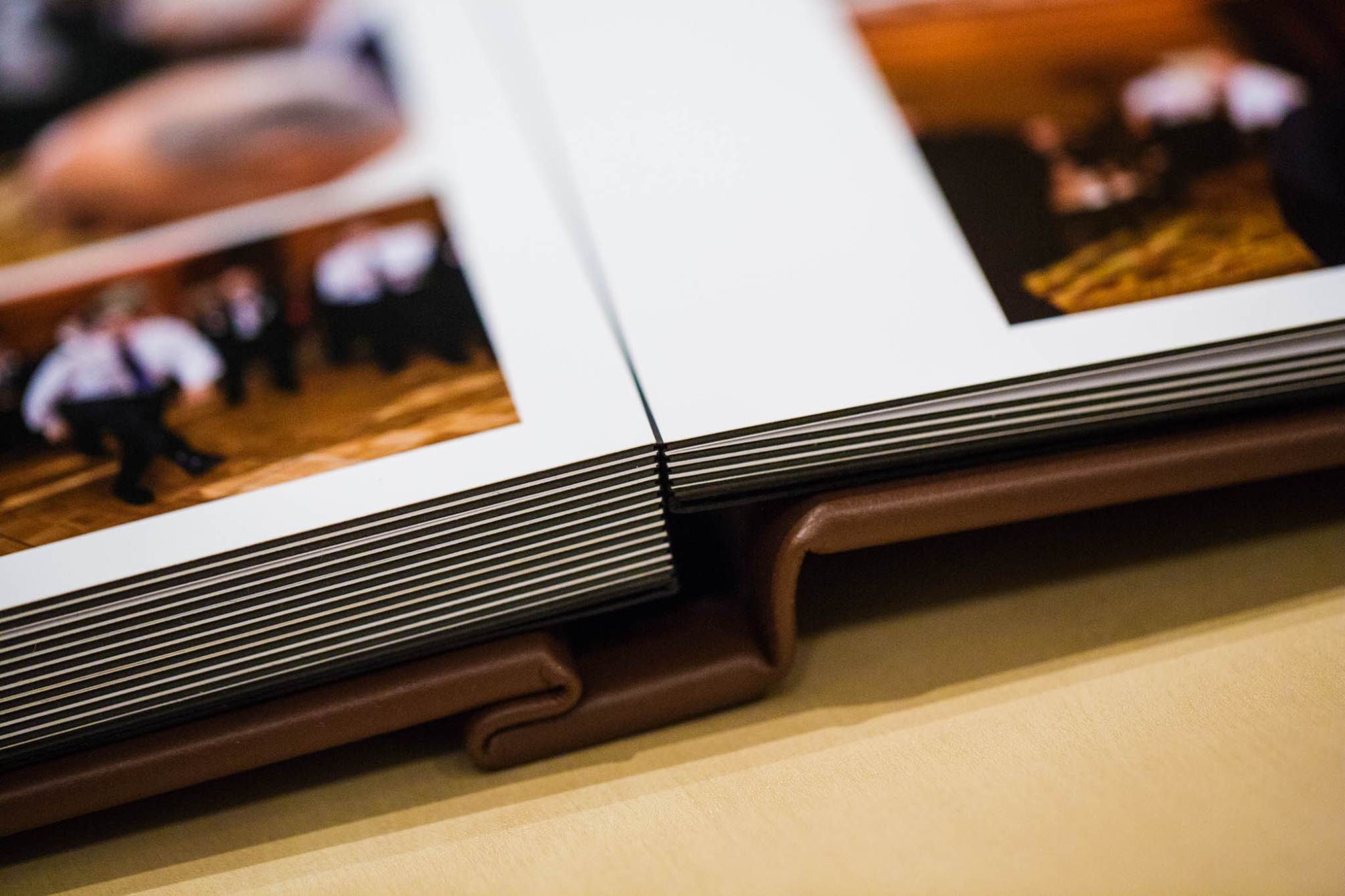 The pages lay completely flat when open